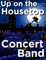 Up on the Housetop Concert Band sheet music cover